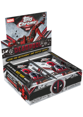 2025 Topps Chrome Marvel Deadpool Hobby Box