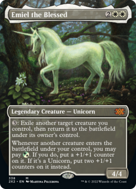 Emiel the Blessed (2X2-338) - Double Masters 2022 (Borderless)