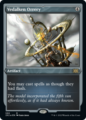 Vedalken Orrery (2X2-568) - Double Masters 2022 Etched Foil