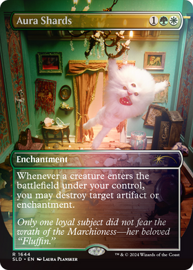 Aura Shards (SLD-1644â˜…) - Secret Lair Drop (Borderless) Foil