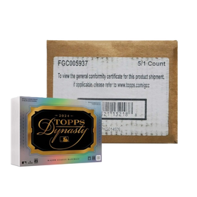2024 Topps Dynasty Baseball Hobby 5 Box Case