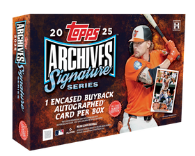 2025 Topps Archives Signature Series Active Player Edition Baseball Hobby Box