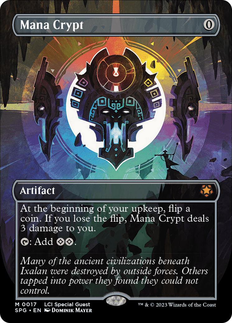 Mana Crypt (SPG-017) - Special Guests (Borderless) Foil (LP)