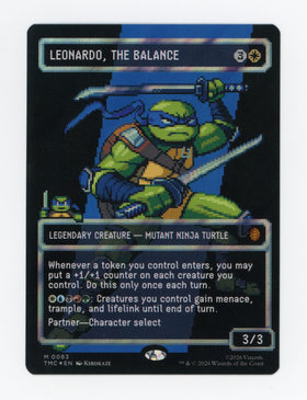 Leonardo, the Balance — Borderless|Pixel|Surge Foil — ID 17837