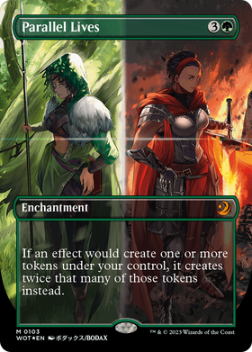 Parallel Lives (WOT-103) - Wilds of Eldraine: Enchanting Tales (Borderless) Foil