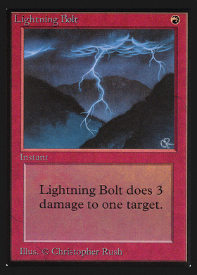 Lightning Bolt (IED-162) - Intl. Collectors' Edition