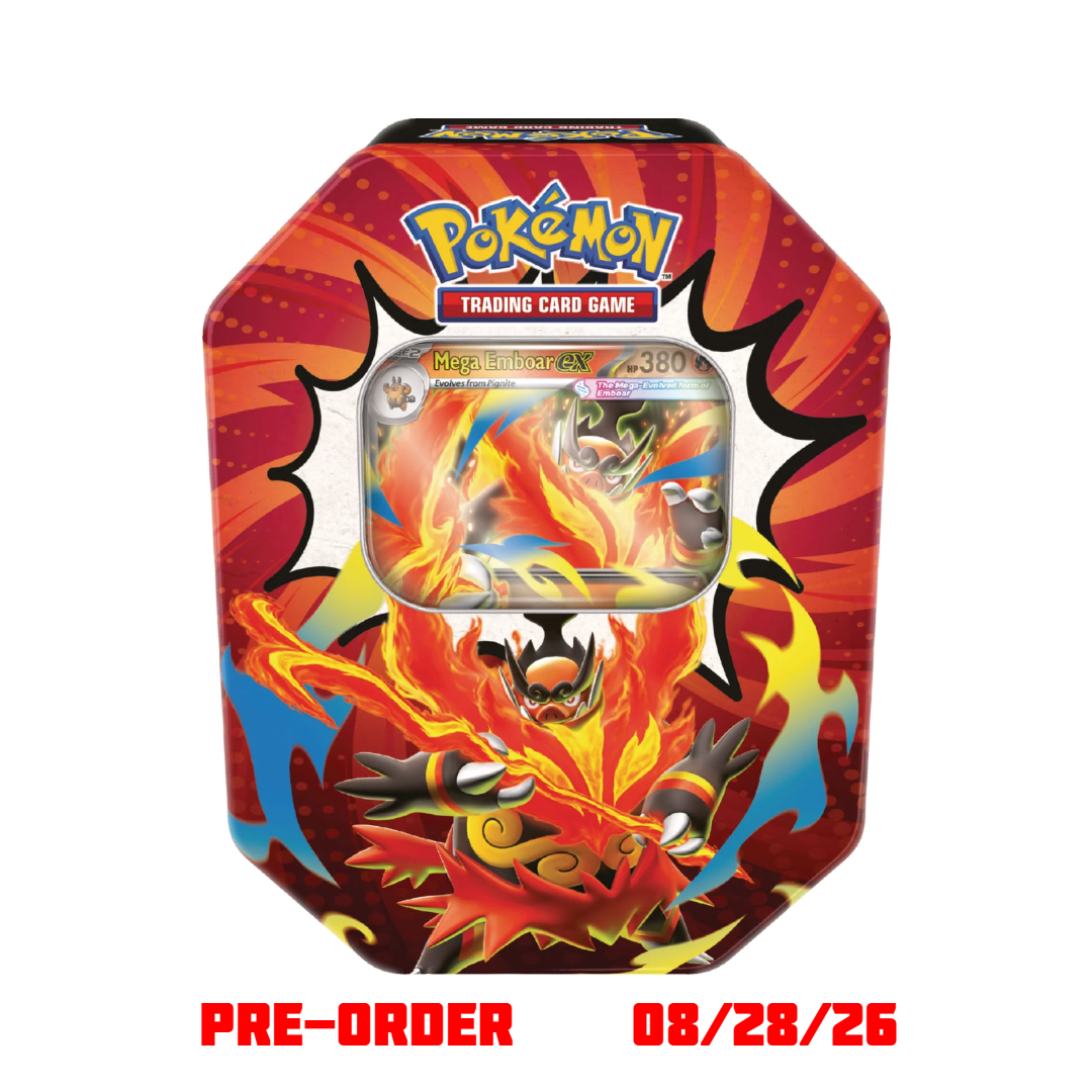 Mega Evolution: Ascended Heroes Tin - Mega Emboar