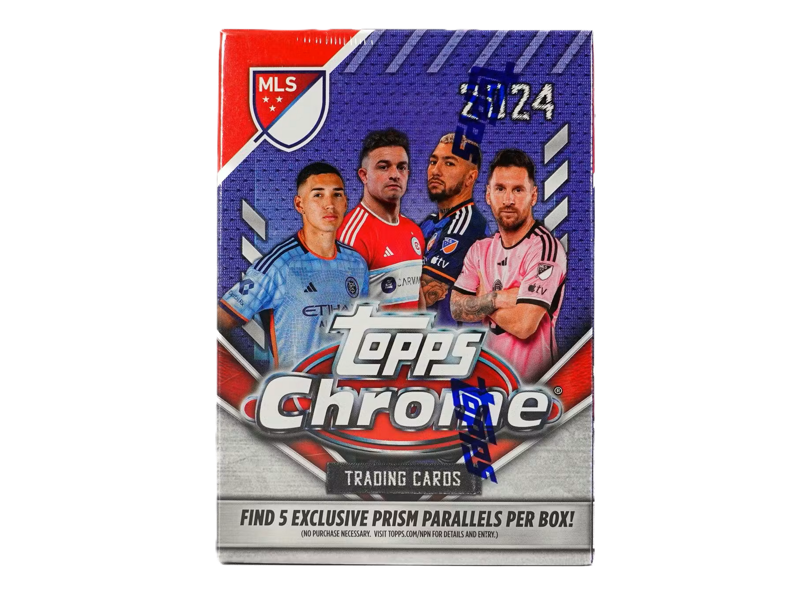 2024 Topps MLS Chrome Soccer Blaster Box
