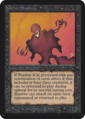 Nether Shadow (LEA-116) - Limited Edition Alpha
