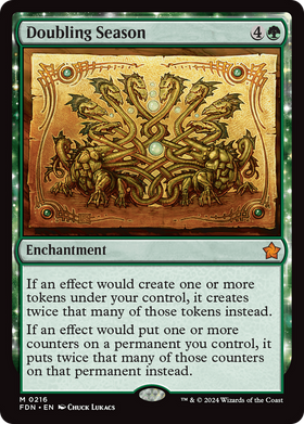 Doubling Season (FDN-216) - Foundations Foil