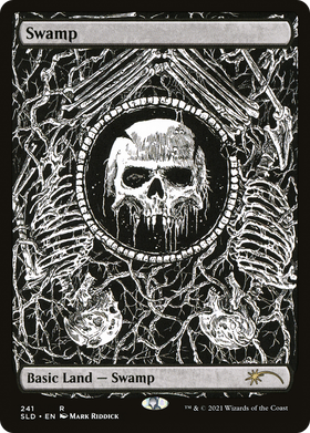 Swamp (SLD-241) - Secret Lair Drop Foil