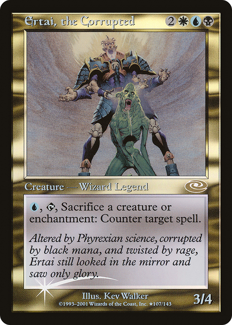 Ertai, the Corrupted (PLS-107â˜…) - Planeshift Foil (LP)