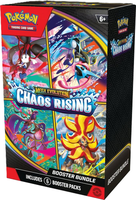 Pokemon Mega Evolution Chaos Rising Booster Bundle Box