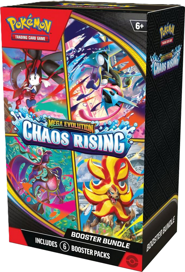 Pokemon Mega Evolution Chaos Rising Booster Bundle Box
