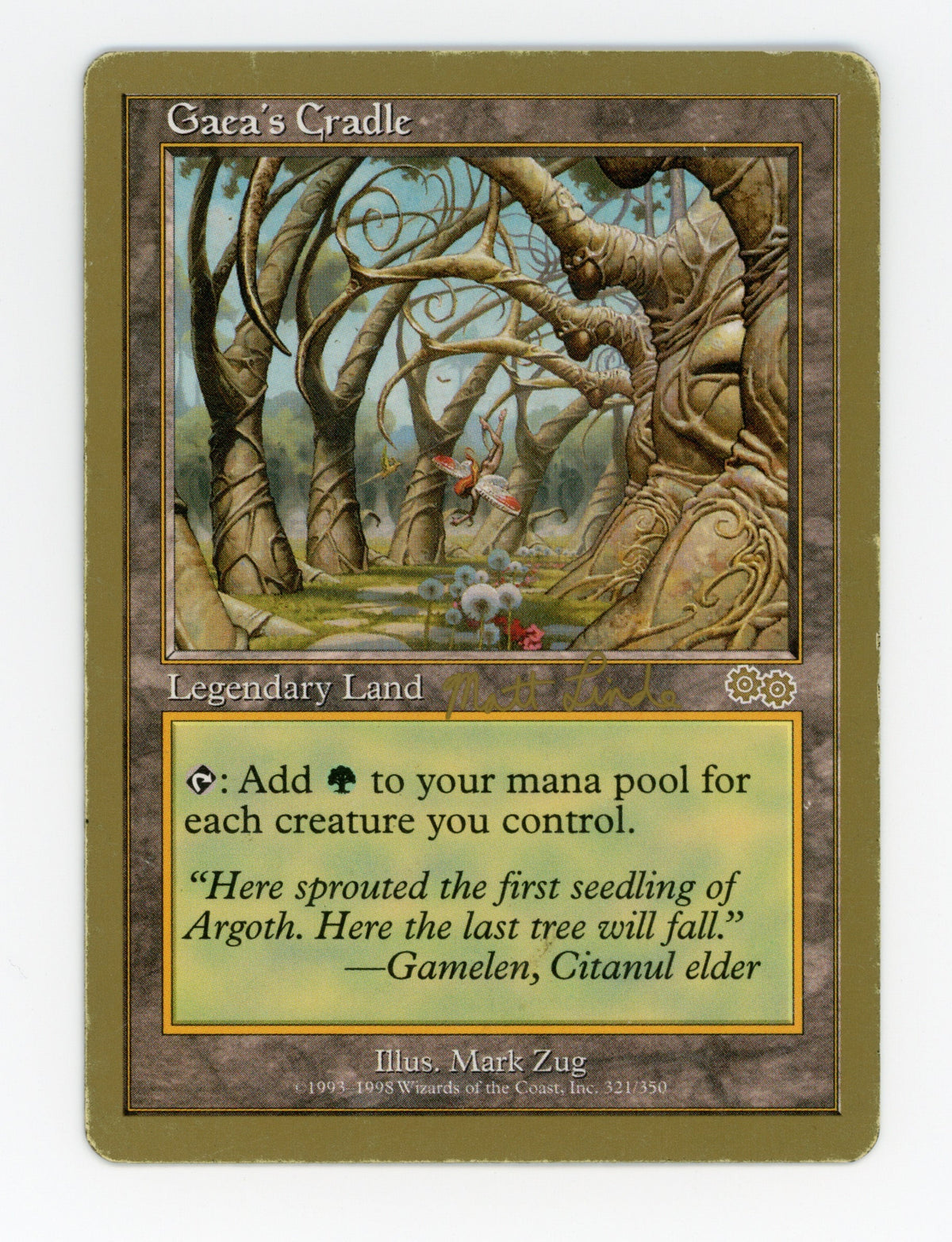 Gaea's Cradle — Damaged — ID 17227