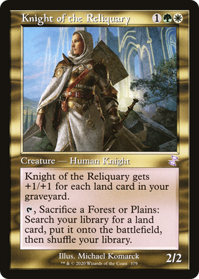 Knight of the Reliquary (TSR-379) - Time Spiral Remastered Foil