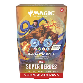 Magic the Gathering: Universes Beyond Marvel Super Heroes Commander Collector Deck - The Fantastic Four