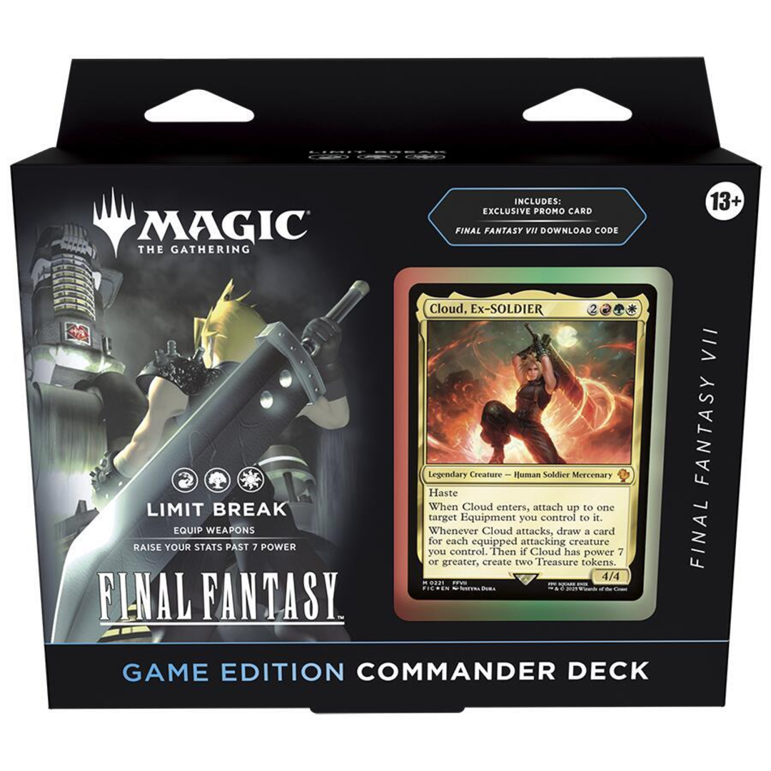Magic the Gathering: Final Fantasy VII Commander Deck - Game Edition - Limit Break