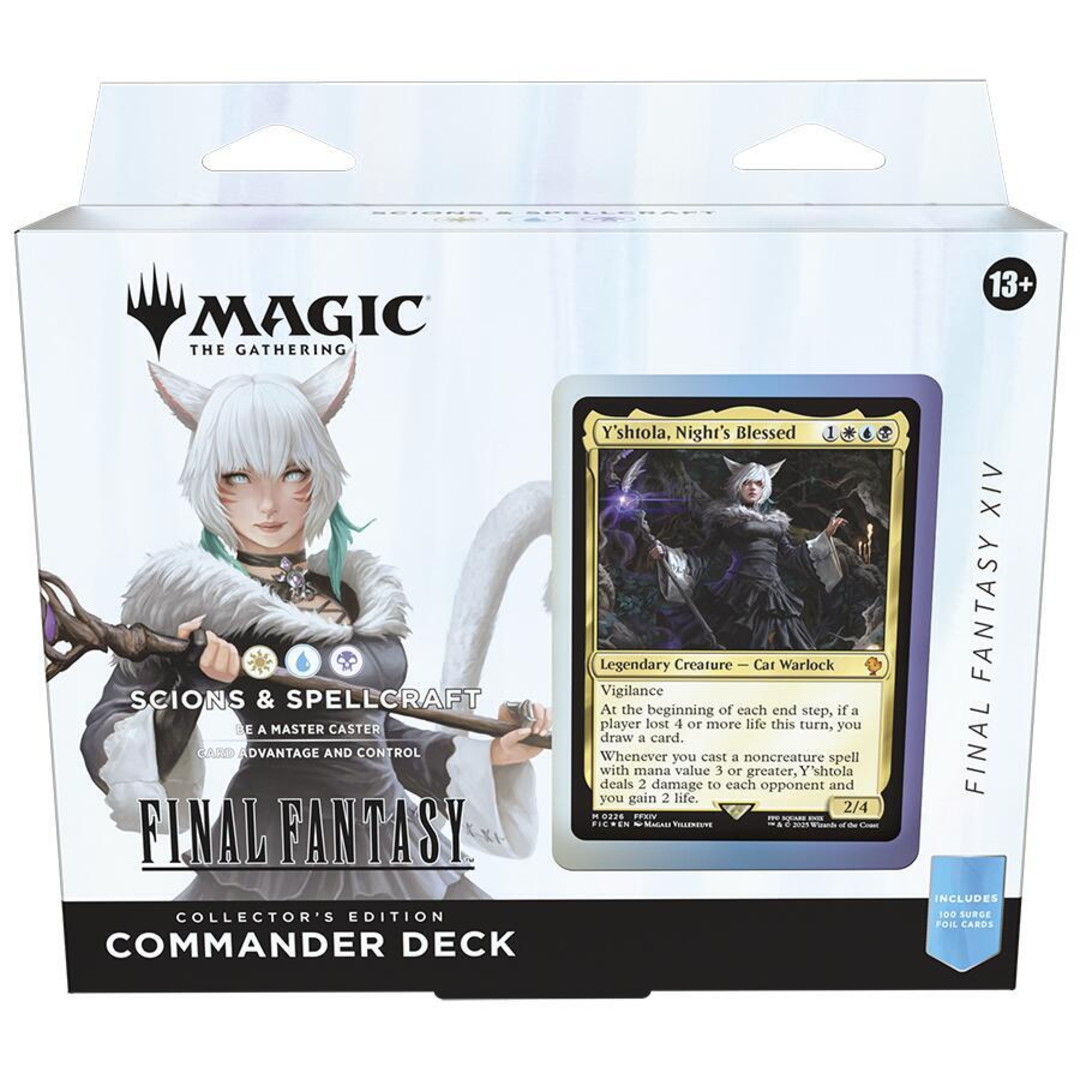 Magic the Gathering: Final Fantasy XIV Commander Deck Collector Edition- Scions & Spellcraft
