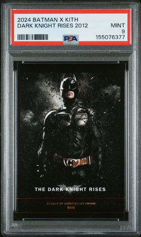 2024 Batman X Kith Promo Card - Dark Knight Rises 2012 - Feig Collectibles - PSA Graded Card