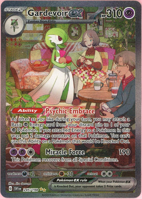 Pokemon Single: Gardevoir 245/198 Scarlet & Violet Base Set (2023) SIR NM