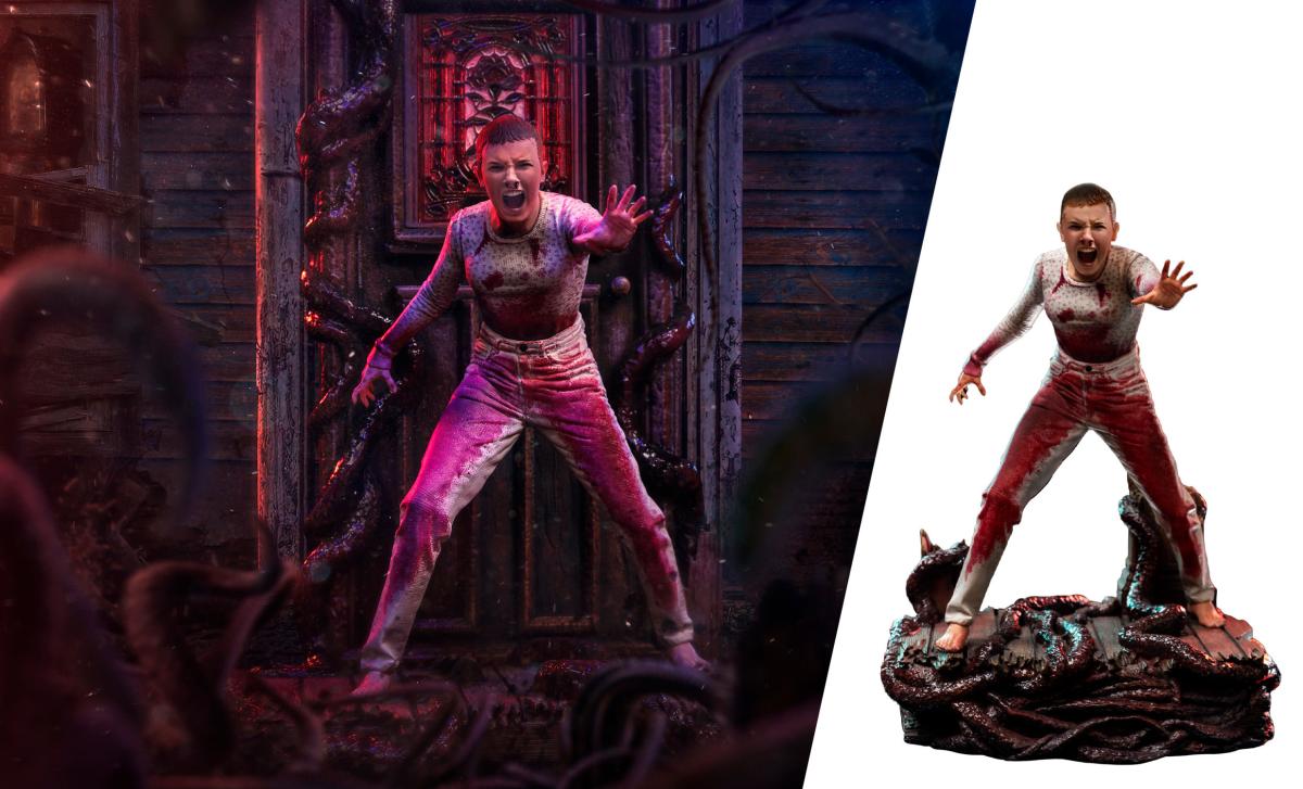 Iron Studios Stranger Things Eleven Art Scale 1/10 Statue