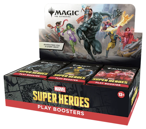 Magic: The Gathering Marvel Super Heroes Play Booster (30 un.) (EN)