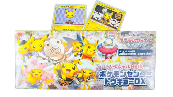Pokemon Center Tokyo DX Card Game Sun & Moon Pikachu Promo Special Japanese Box SEALED
