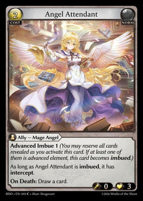 RDO-043 Curio Foil-Angel Attendant (Common)