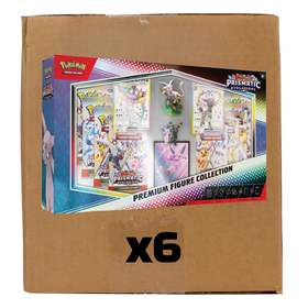 Sealed Case Prismatic Evolution Premium Figure Collection Box