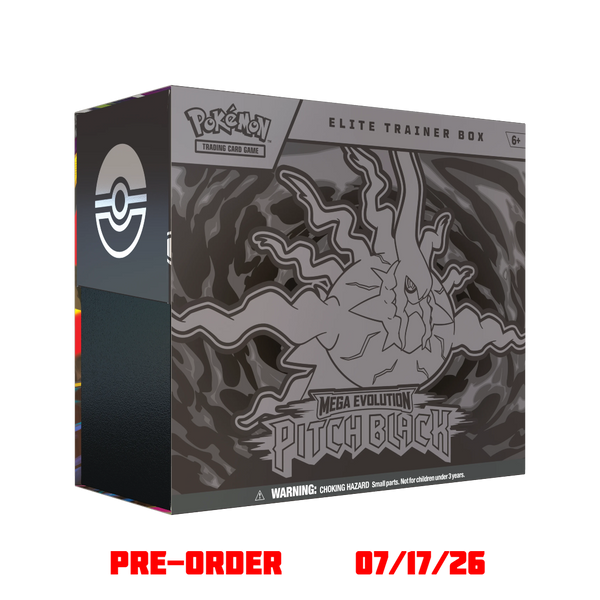 Mega Evolution: Pitch Black Elite Trainer Box (Early Bird Special)
