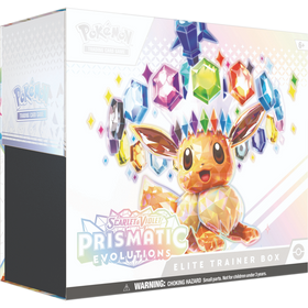 Scarlet & Violet: Prismatic Evolutions Elite Trainer Box