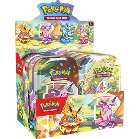 Scarlet & Violet: Prismatic Evolutions Mini Tin Display (Set of 8)