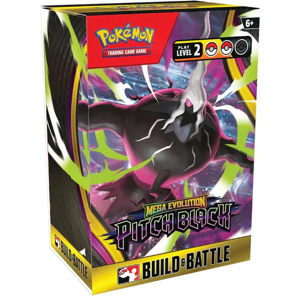 Pokemon TCG: Mega Evolution - Pitch Black Build and Battle Box(Pre-Order Jul 31)