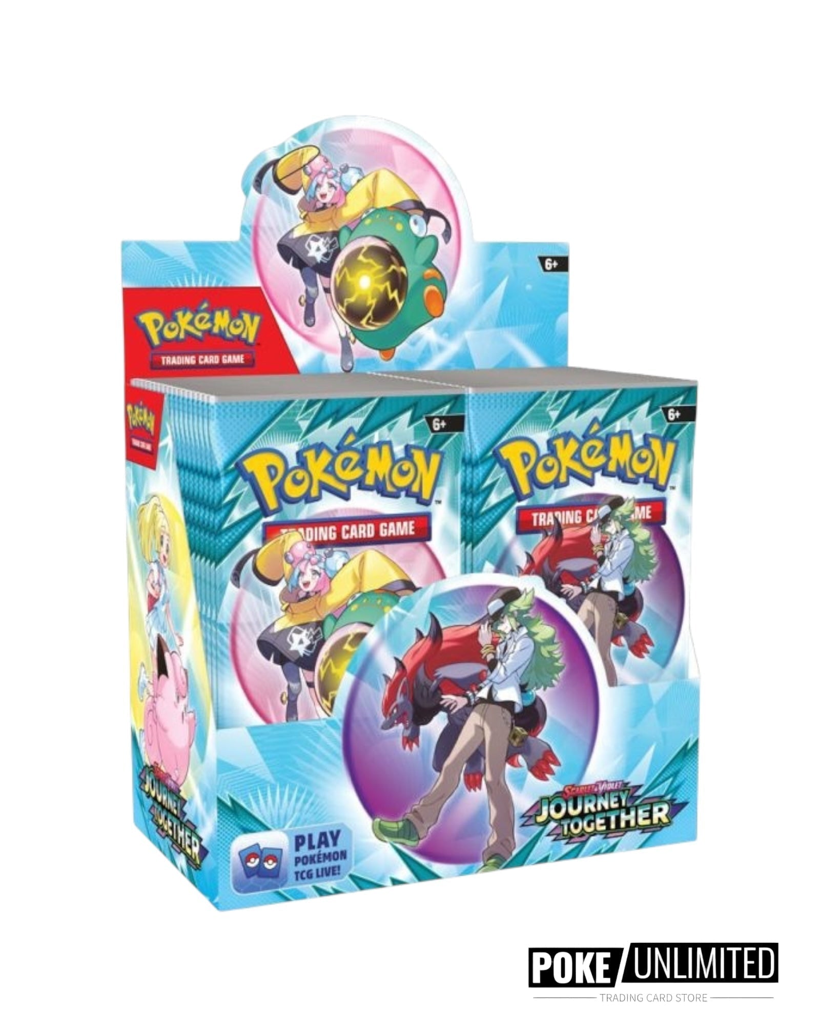 Pokémon TCG Scarlet & Violet Journey Together Enhanced Booster Box English