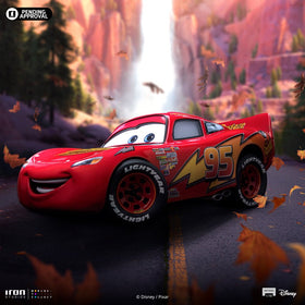 PRE-ORDER: Iron Studios Cars Lightning McQueen Art Scale 1/10 Statue