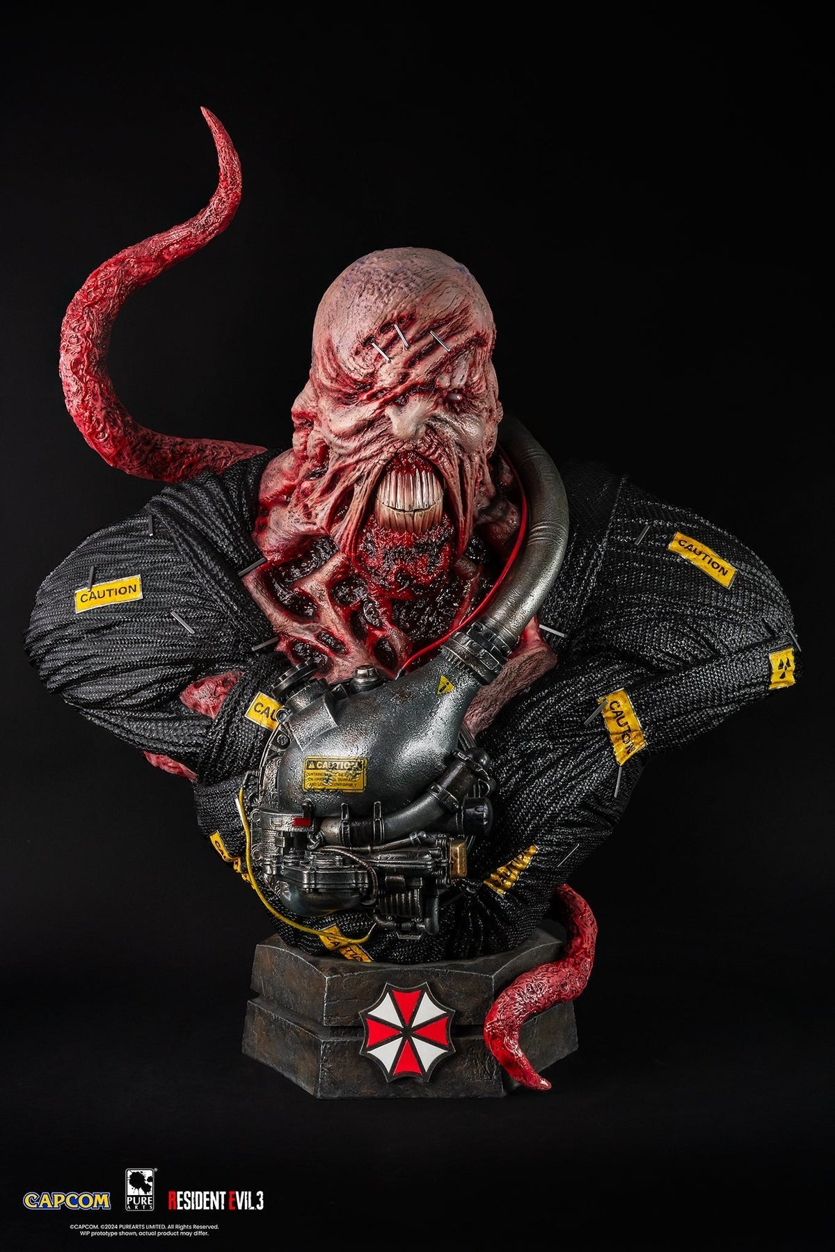 PRE-ORDER: PureArts Resident Evil 3 Remake: Nemesis 1/1 Scale Bust