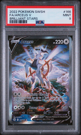 PSA 9 FA/ARCEUS V BRILLIANT STARS
