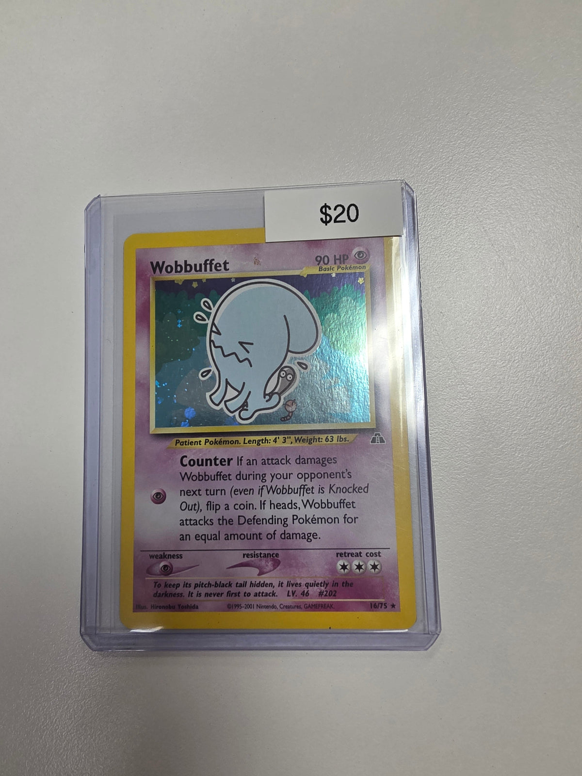 Pokemon Wobbuffet 16/75 LP