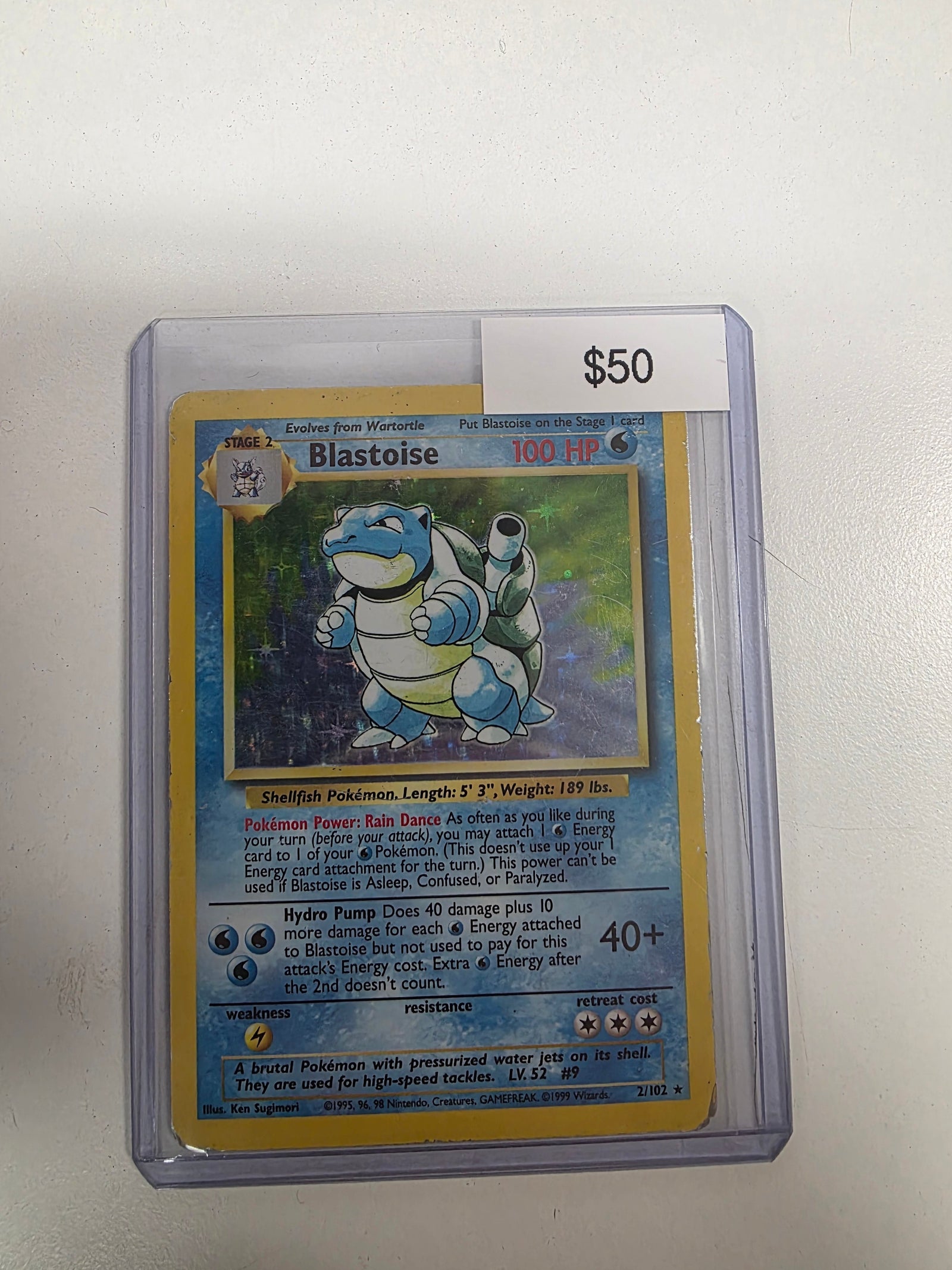 Pokemon Blastoise 2/130 HP