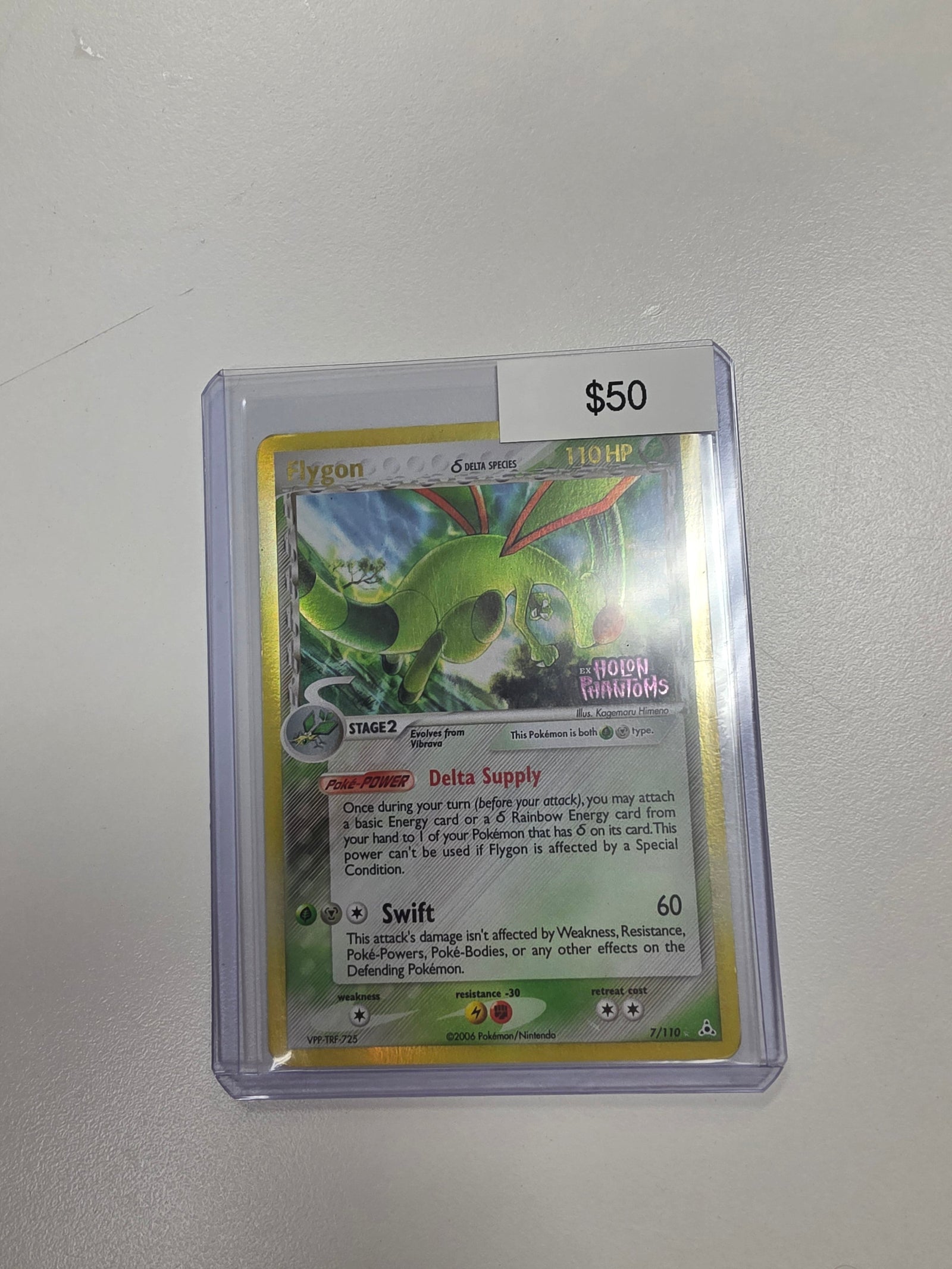 Pokemon Flygon Reverse Foil 7/110 HP