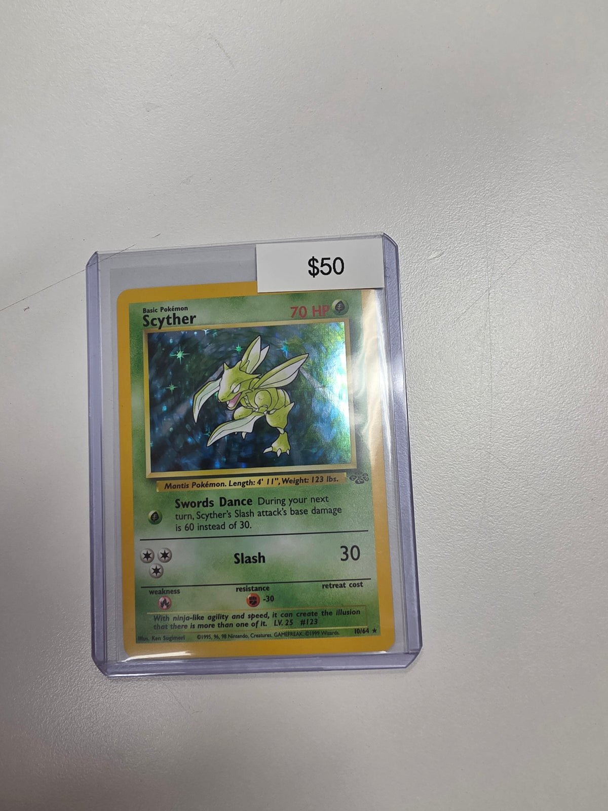 Pokemon Scyther 10/64