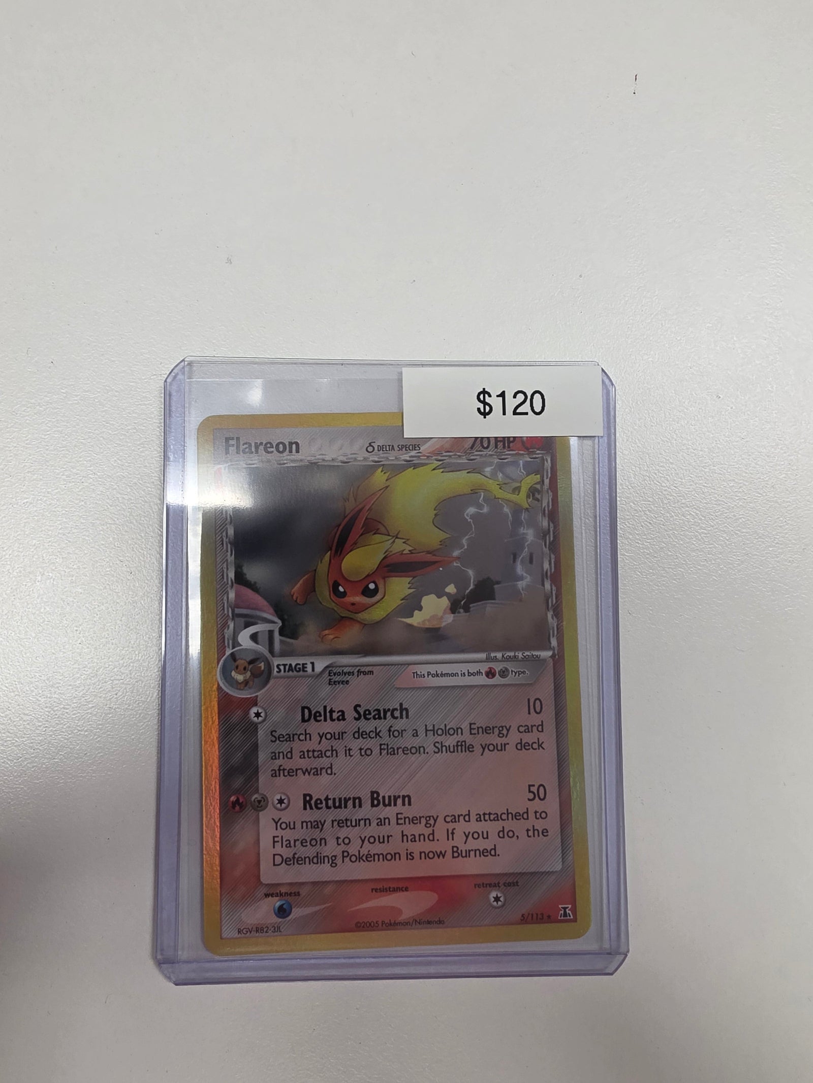 Pokemon Flareon 5/113