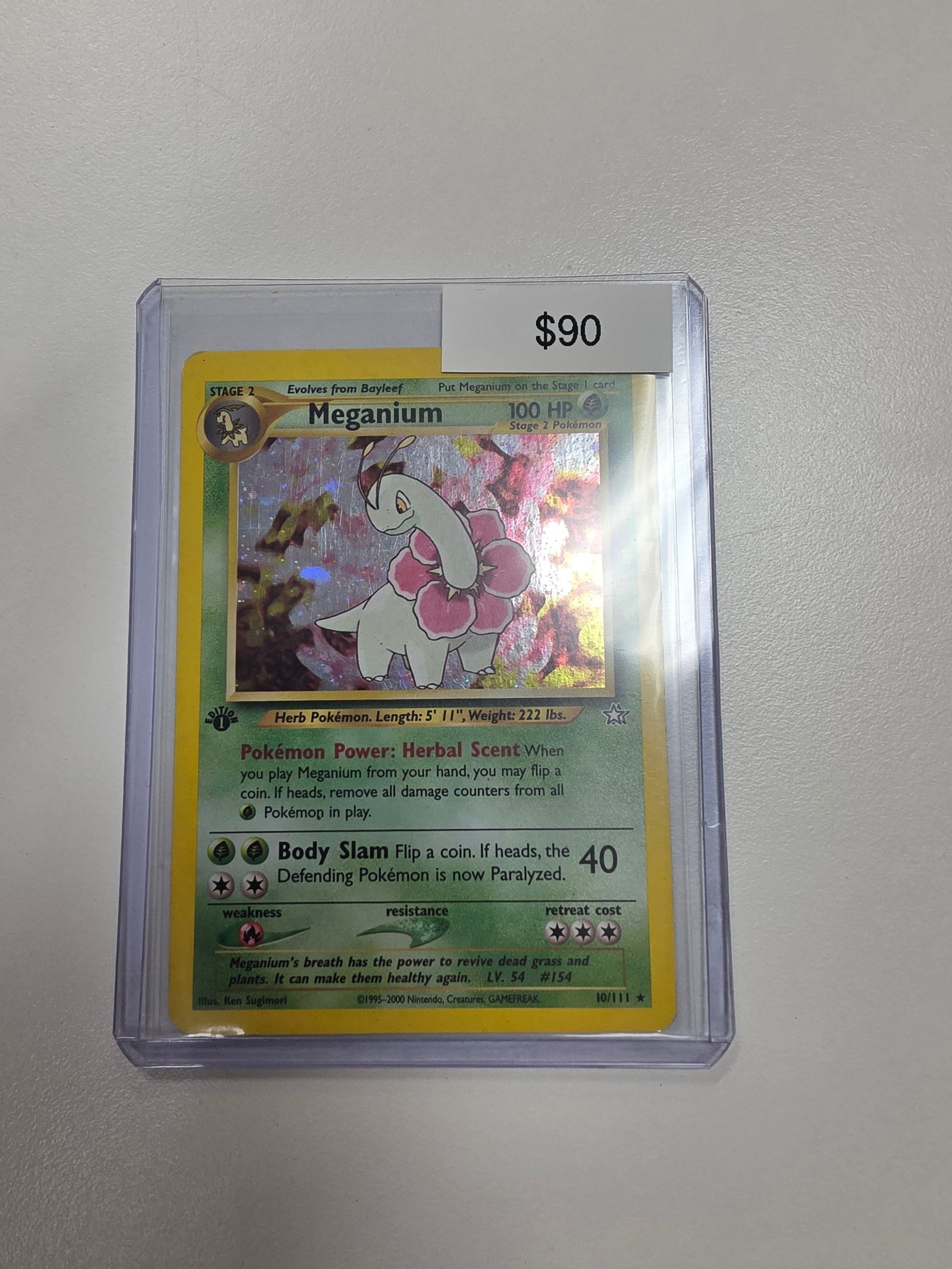 Pokemon Meganium 10/111 LP