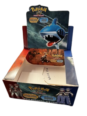 EX Team Magma VS Team Aqua Booster Box - Empty Box