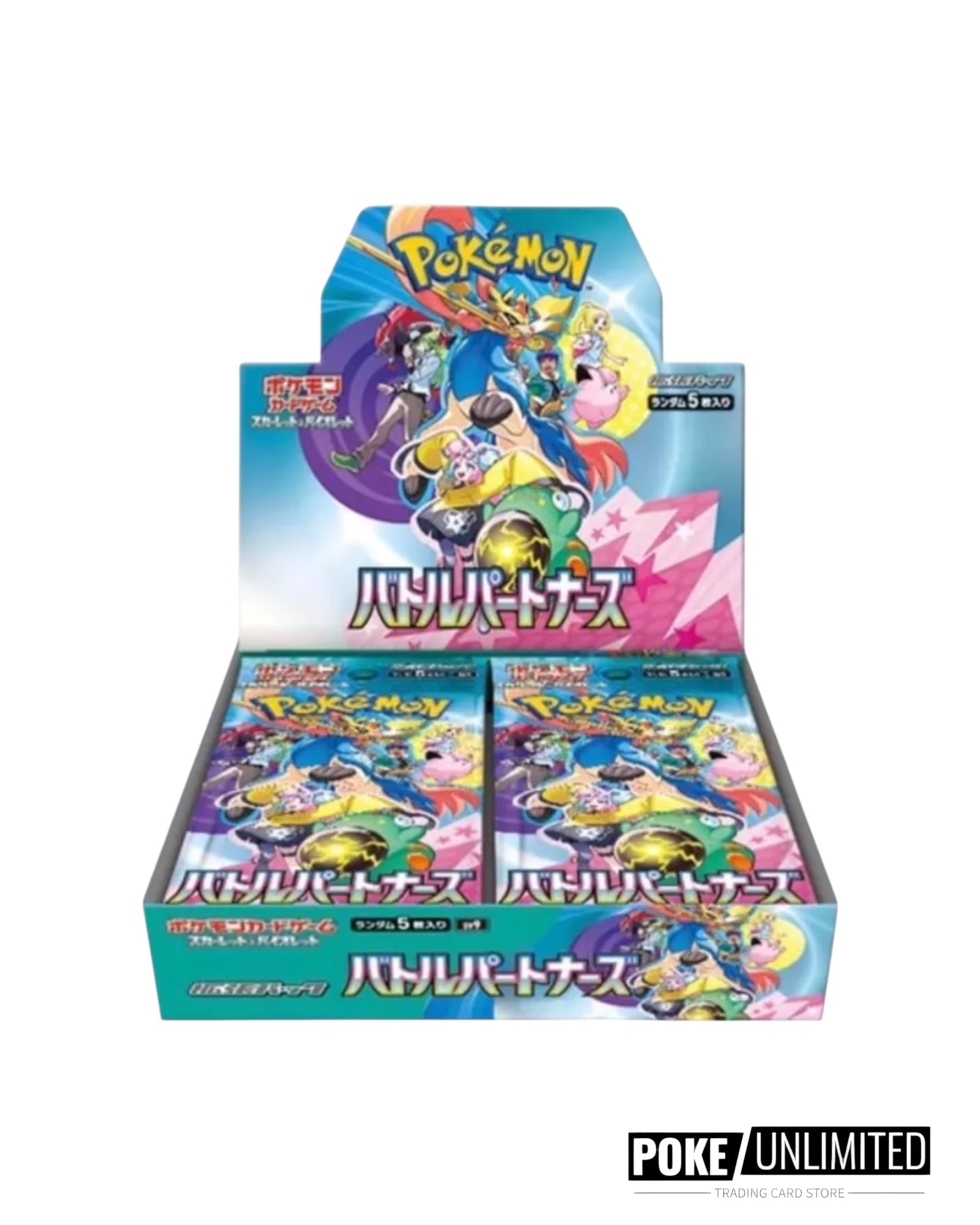 Pokémon TCG Japanese Scarlet & Violet Battle Partners Booster Box SV9