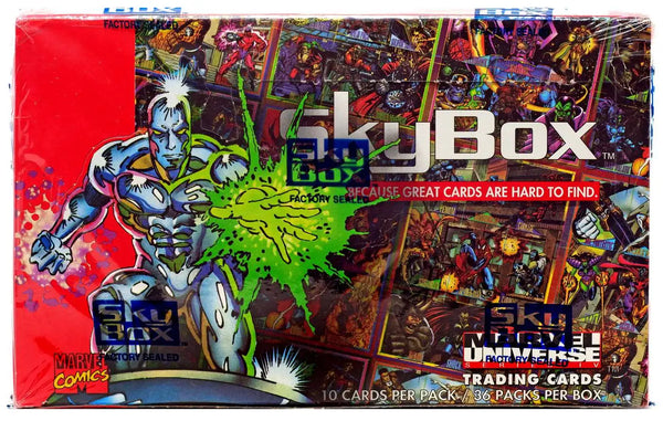 Skybox Marvel Universe Series 4 Trading Card Box [36 Packs]