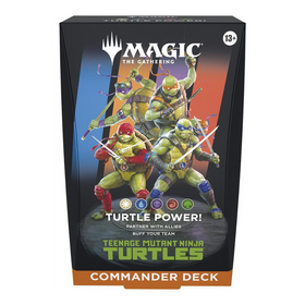 Magic the Gathering: Teenage Mutant Ninja Turtles Commander Deck - Turtle Power!