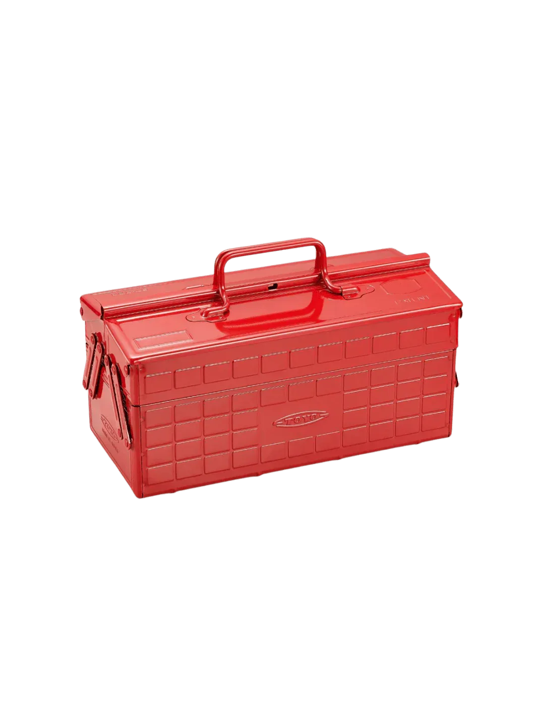 TOYO: ST-350 Large Toolbox - Red - Made in Japan