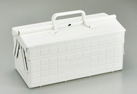 TOYO: ST-350 Large Toolbox - White - Made in Japan (PRE-ORDER DECEMBER 2026)